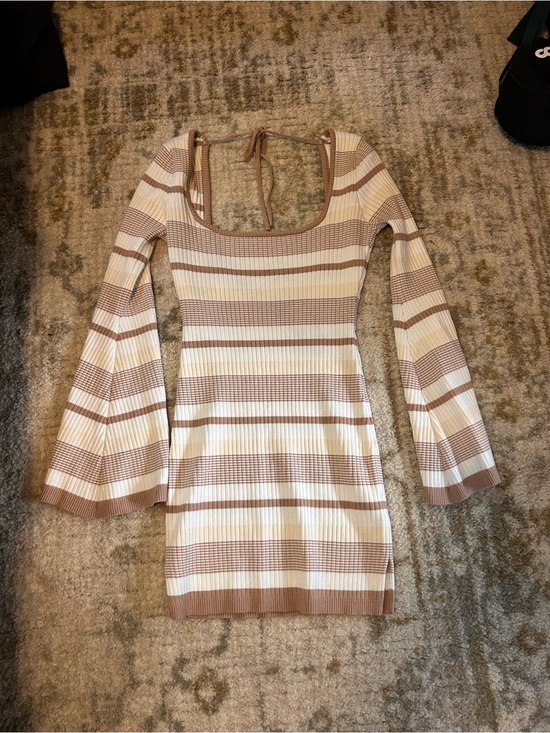 Peppermayo Dresses & Skirts - Peppermayo Striped Knit Dress